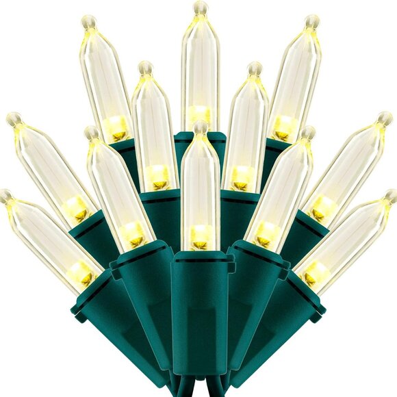 Sweet Shine 200 Count LED Christmas Lights, 66 ft Green Wire UL Certified Commer - Picture 3 of 9